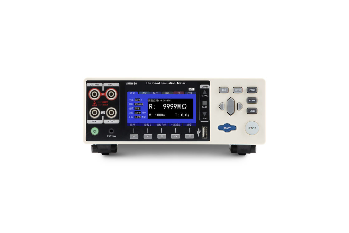 3.5 ιντσών TFT LCD Digital High Voltage Isolation Tester OEM ODM
