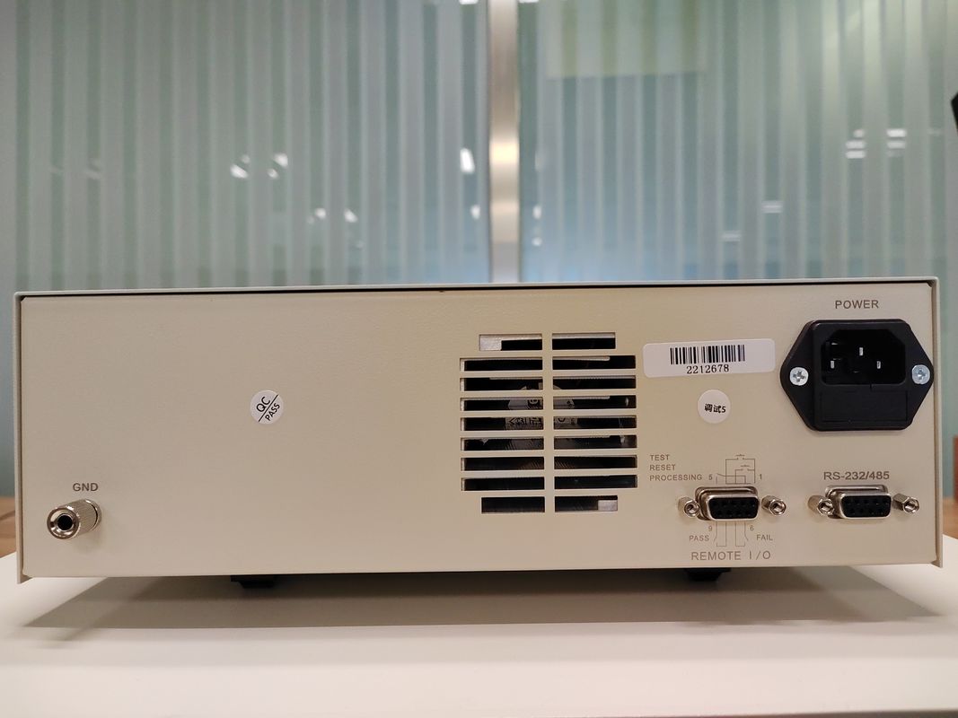 OEM Ηλεκτρική τάση αντέχει δοκιμή Υπόθρακας εξοπλισμός RS232 Διασύνδεση