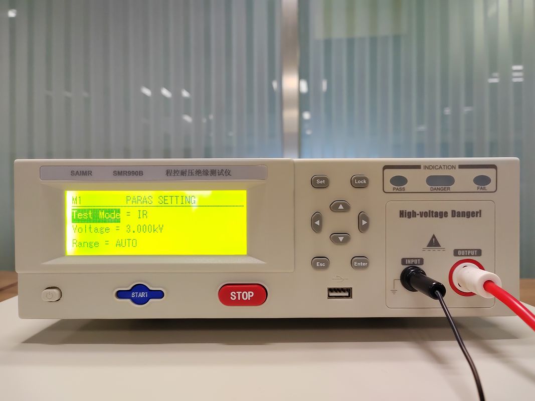 7.5kg φορητός δοκιμαστής υδροξείδωσης υδροξείδωσης αντέχει στην τάση δοκιμαστής με λειτουργία ανίχνευσης τόξου επίπεδο 1-9