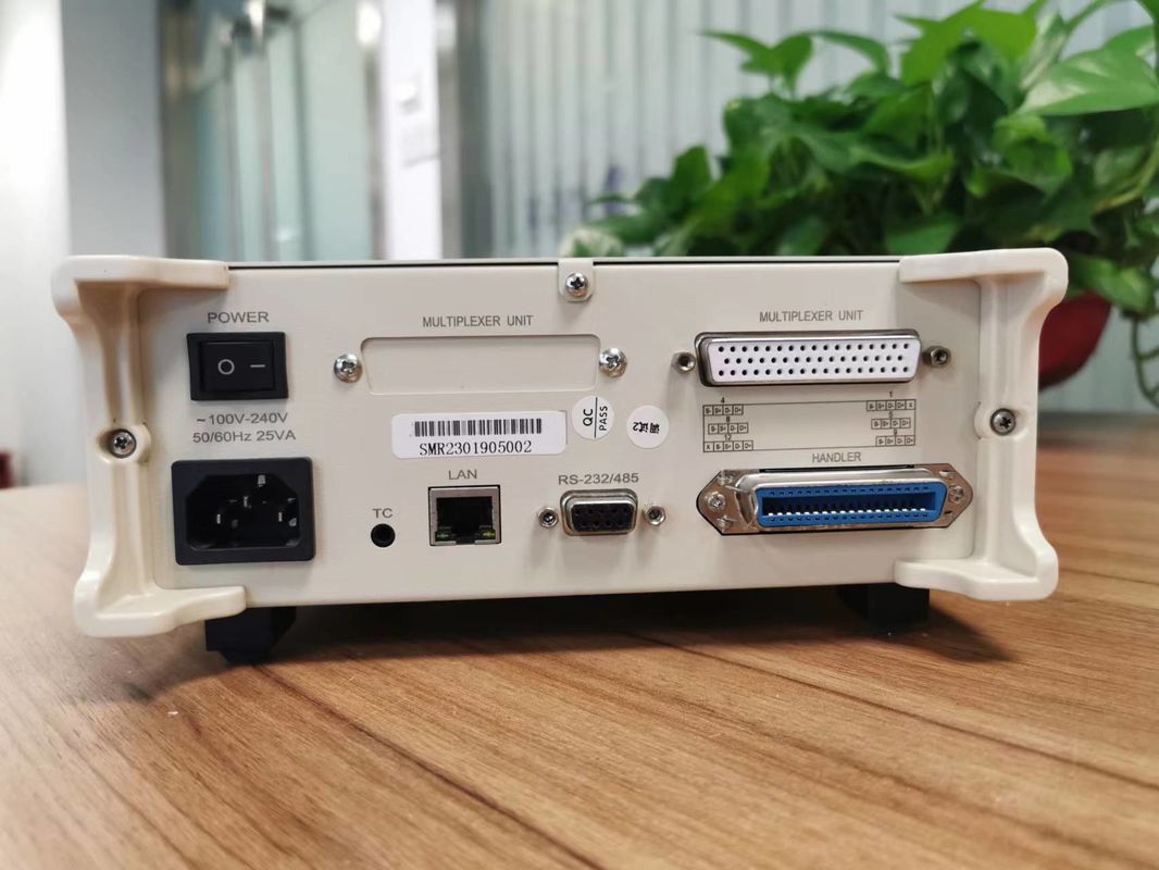 Δοκιμαστής αντίστασης συνεχούς ρεύματος LAN Interface για ταχεία και ακριβή αποτελέσματα 325*215*96.5mm